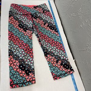 Victoria's Secret Sport Leggings Capri Crop Geometric Women Size XS